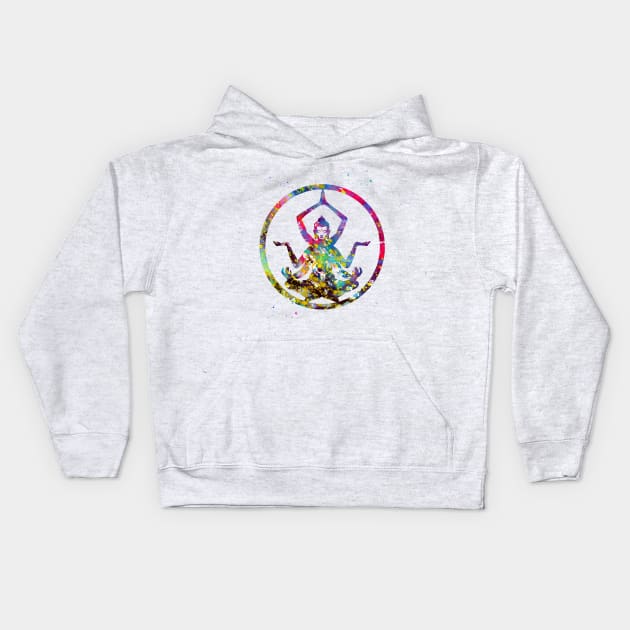 Shiva Kids Hoodie by erzebeth